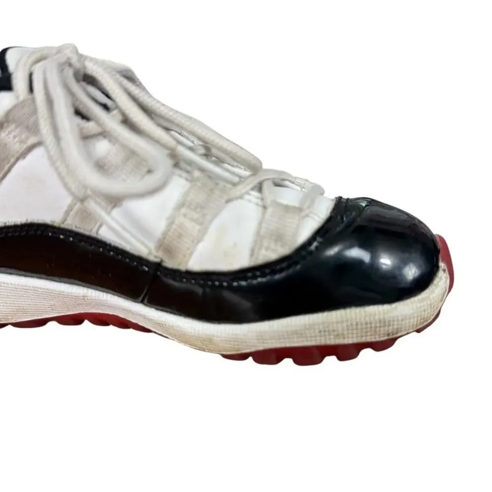 Nike Air Jordan 11 Retro Low Concord Bred 505836-160 Sneakers Shoes sz 10 C